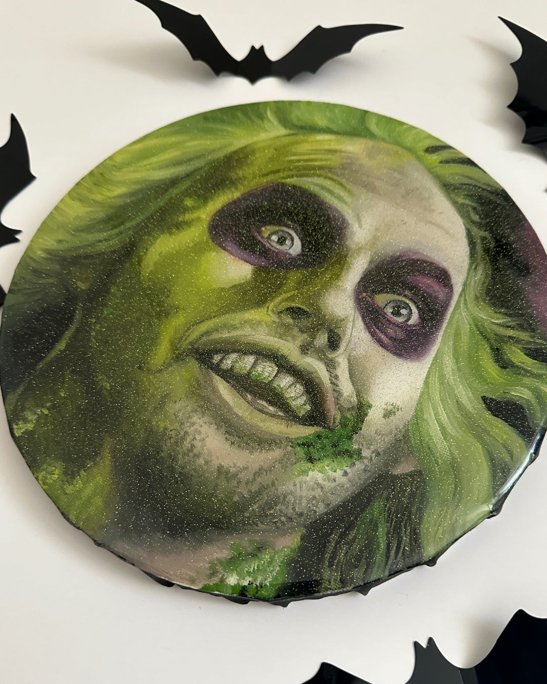 Beetlejuice Original Oil Painting