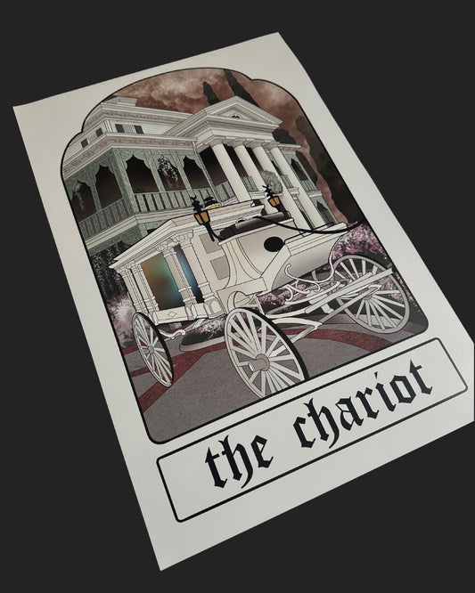 The Chariot Tarot Print