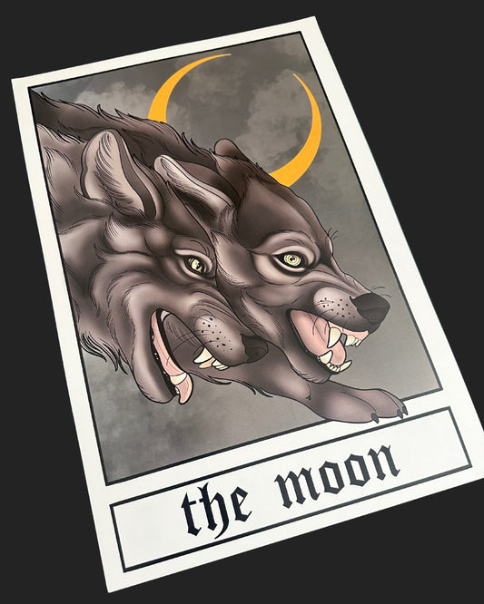 The Moon Tarot Print