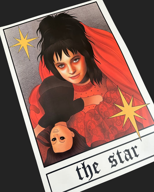 The Star Lydia Deetz Tarot Print