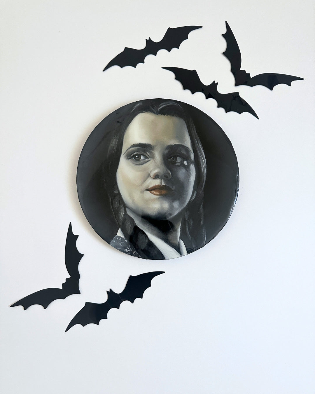 Wednesday Addams Original Painting